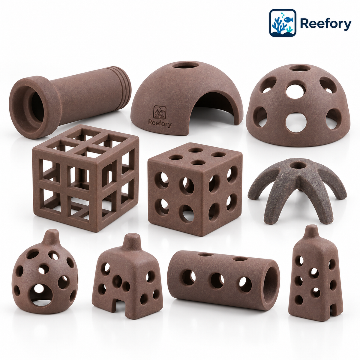 Ceramic Shrimp Shelter - image 1