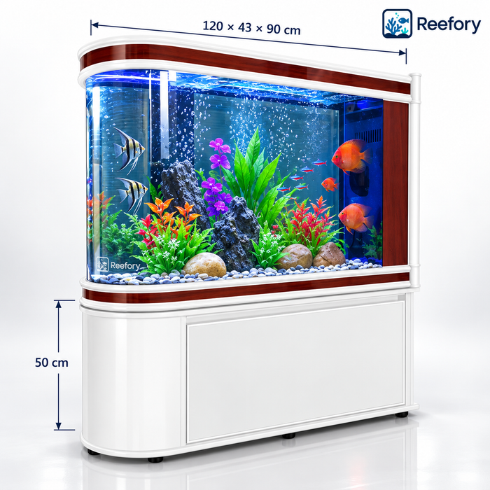 Arched Glass Aquarium - image 1