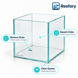 Bottom-Drain Glass Cube - image 3