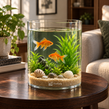 Cylinder Glass Aquarium - image 6