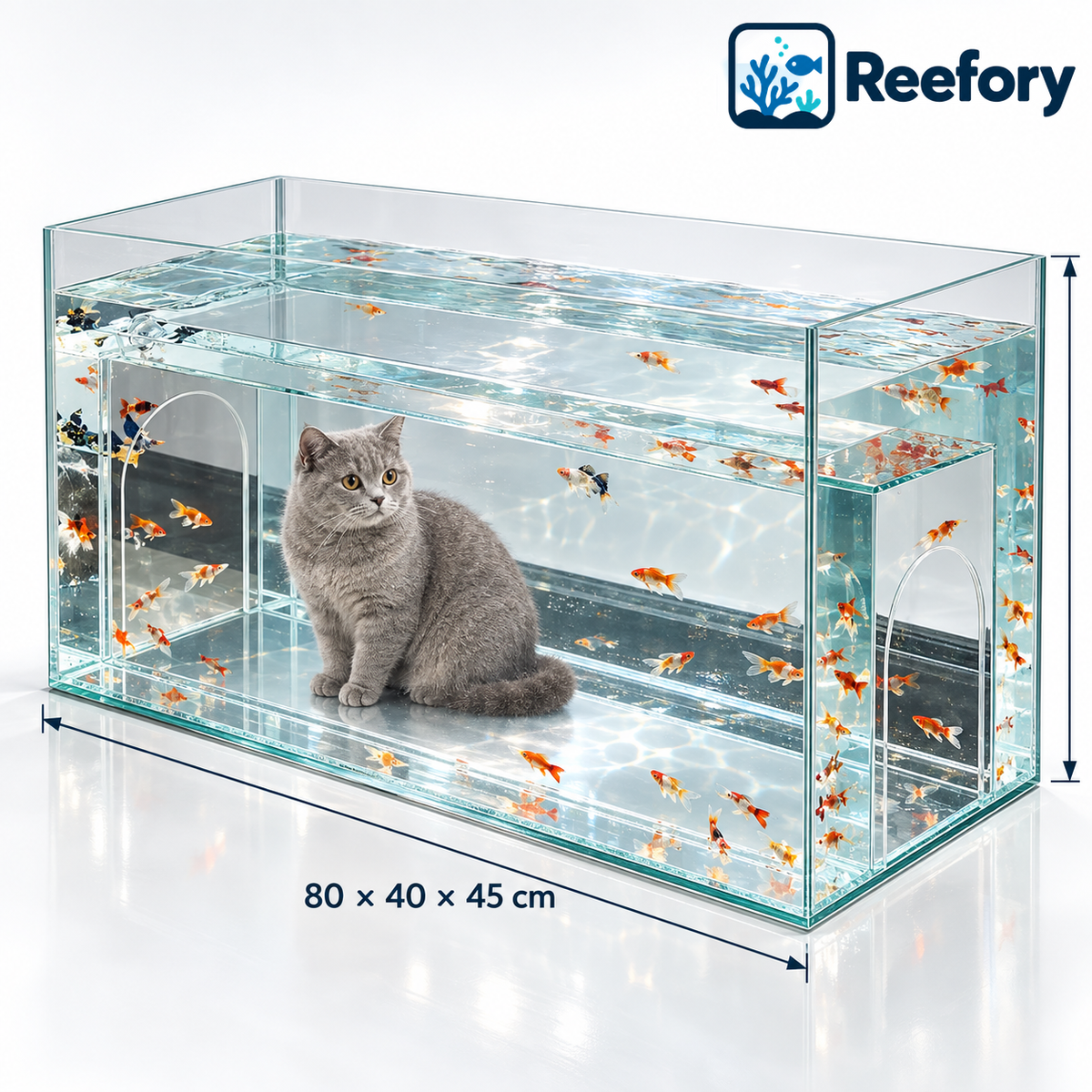 JSD Cat-Friendly Aquarium - image 1