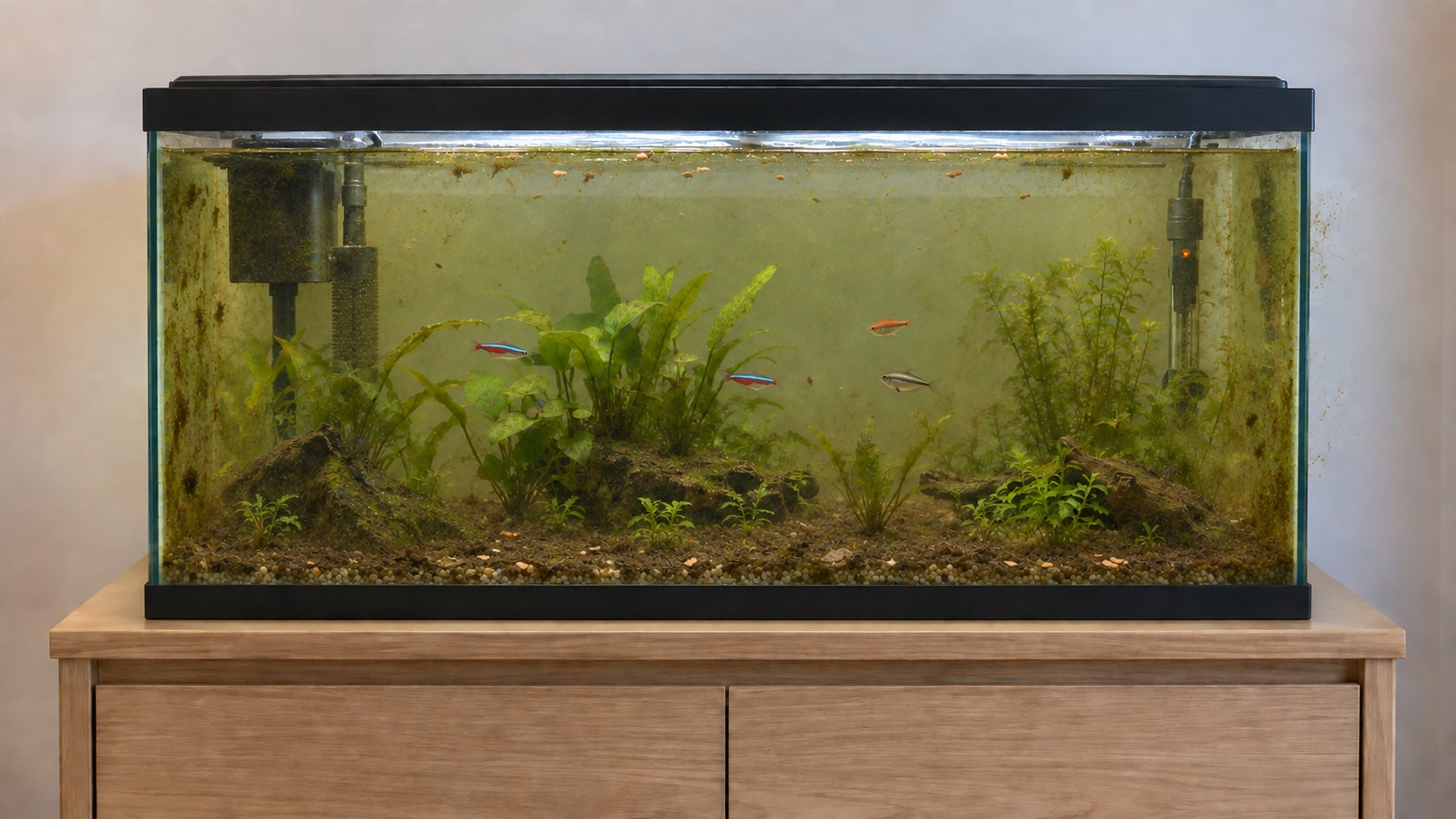Clean your tank without tearing it apart.